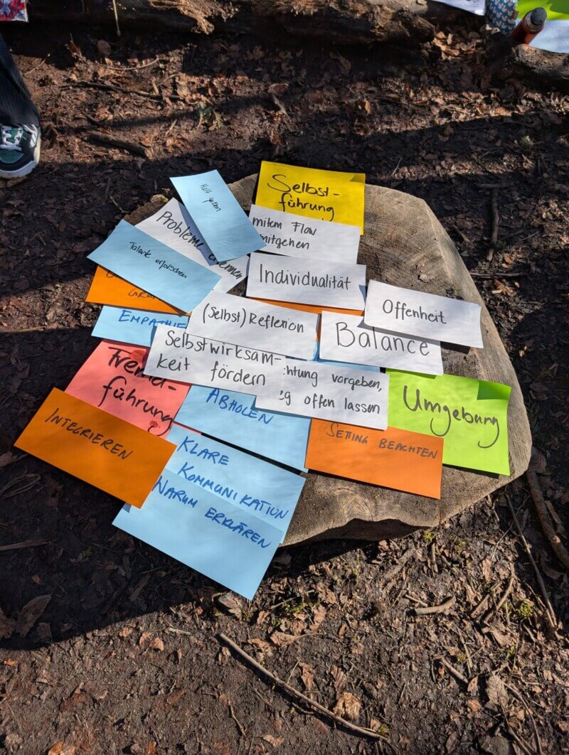 Outdoor affirmations