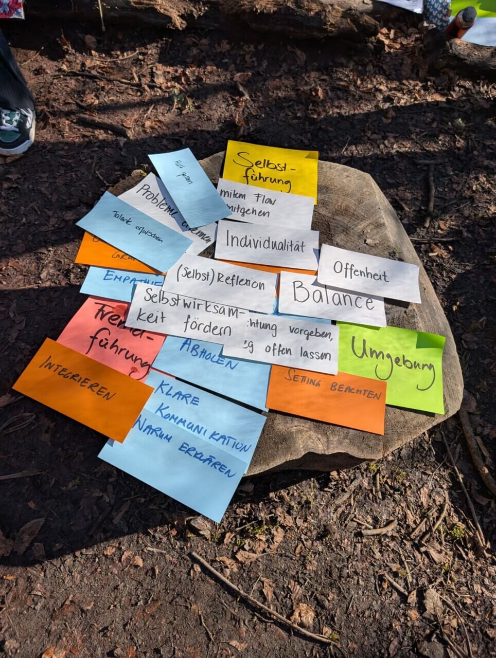 Outdoor affirmations
